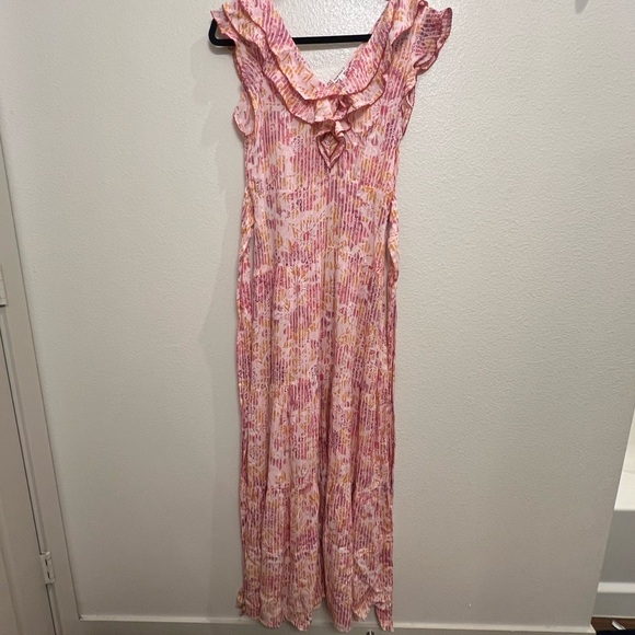 Poupette St. Barth Della Ruffle Maxi Dress - Picture 2 of 8